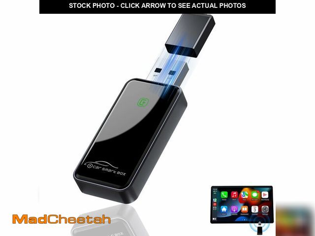 Lot 74-13546864 - OSTICO CarPlay Wireless Adapter - Carplay with USB Connection - Transform Your Standard CarPlay to W...