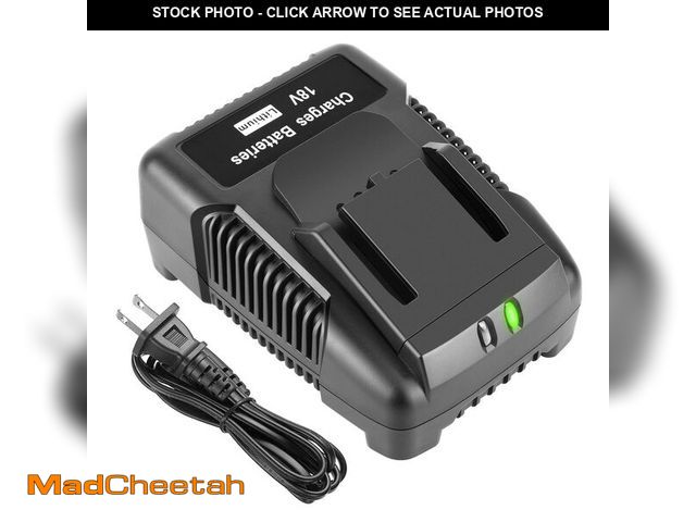 Lot 74-14423026 - ADVTRONICS 18V R86092 Fast Charger for RIDGID 18V Battery R840083 R840085 R840086 R840087 AC840085 A...