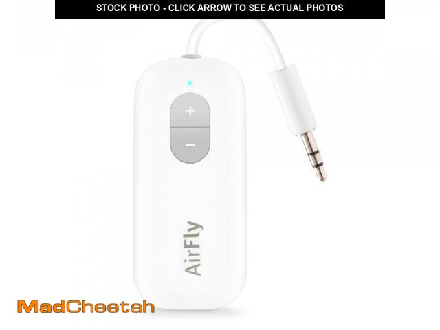 Lot 74-12052833 - Twelve South AirFly SE | Bluetooth Wireless Audio Transmitter Adapter for AirPods/Headphones, 20+ Hr...