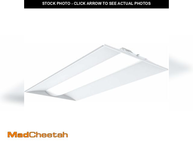 Lot 74-14067407 - Lithonia Lighting STAKS 2X4 ALO6 SWW7 LL Stack LED Troffer Downlight with 3000 to 5000 Adjustable Lu...