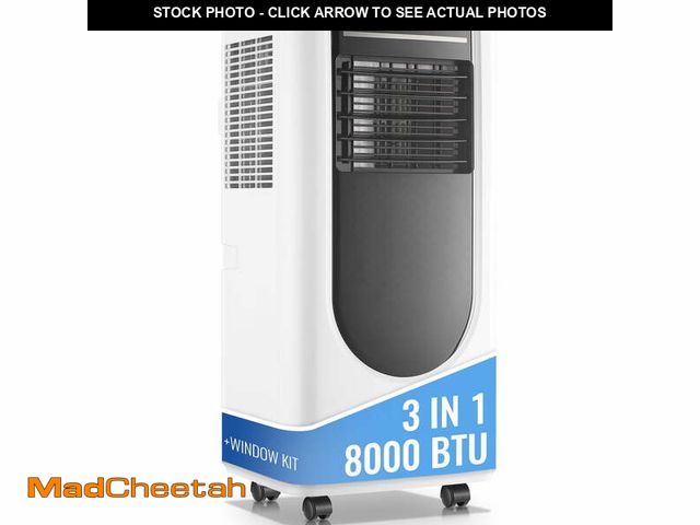 Lot 74-14259962 - TACOOL 8000BTU ASHRAE Portable Air Conditioner with Window Kit Remote, 3 In 1 Ac Units Covers up to ...
