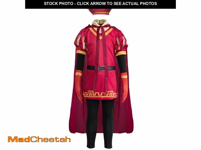 Lot 74-12980000 - Xpsivponi Adult/Kids Lord Costume Role Red Cloak Red Cap Outfit Halloween Cosplay Costume(MY2021149-...