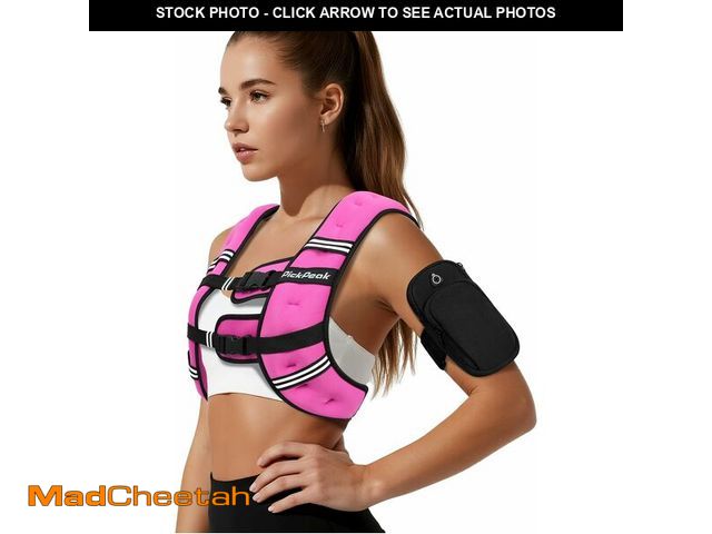 Lot 74-14365655 - PICKPEAK Weighted Vest for Woman Man 5lb/6lb/8lb/11lb/12lb/13lb/15lb/20lb/25lb/30lb Weighted Vest fo...