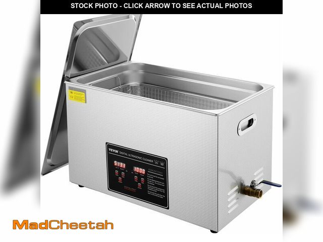 Lot 74-12828273 - VEVOR Ultrasonic Cleaning with Digital Timer &amp; Heater, Professional Ultra Sonic Jewelry Cleaner,...