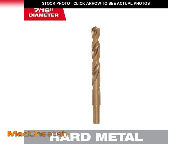 Lot 74-12792461 - Milwaukee 7/16 in. Cobalt Red Helix Twist Drill Bit - UNUSED