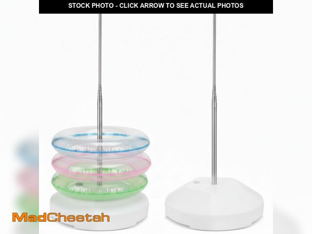 Lot 74-14050767 - MorningRo 2 Pcs Pool Float Storage Rack Pool Float Holder Water Filling Base Stainless Steel Equipme...