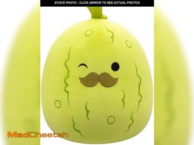 Lot 74-12366340 - Squishmallows Original 24-Inch Charles Pickle with Mustache - Official Jazwares Plush (Jumbo) - UNUS...