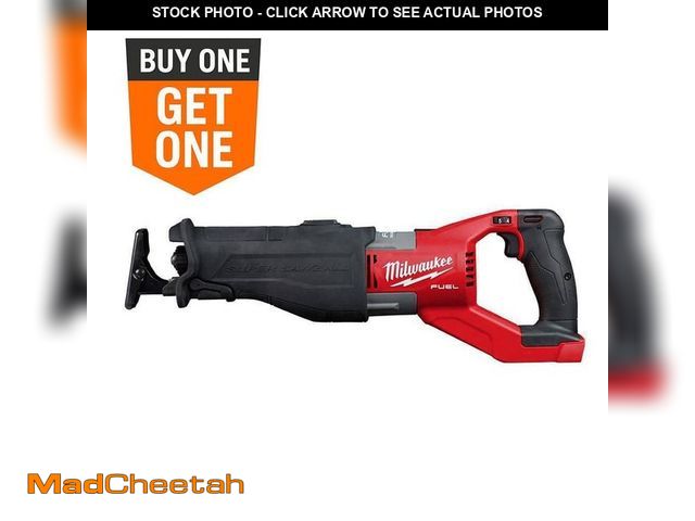 Lot 74-12790661 - (MISSING BLADE) Milwaukee M18 FUEL 18V Lithium-Ion Brushless Cordless Super SAWZALL Orbital Reciproc...