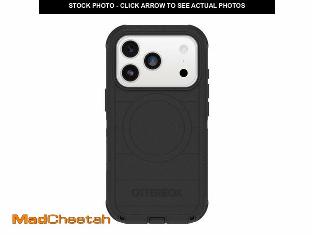 Lot 74-13628548 - OtterBox iPhone 17 Pro Defender Pro Series Case - Black - Tough, Rugged &amp; Durable iPhone Case, S...