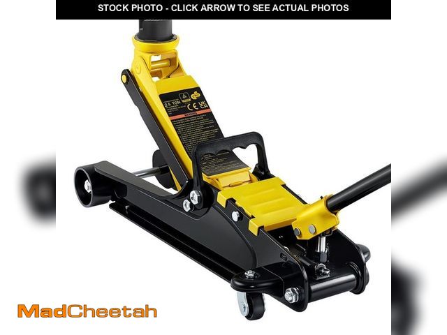 Lot 74-14596549 - SKYSHALO Floor Jack, 2.5 T Low Profile Floor Jack, Heavy-duty Steel Racing Floor Jack with Single Pi...