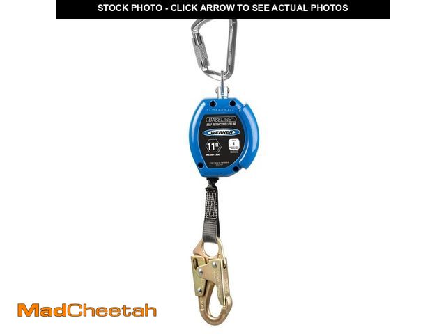 Lot 74-12812023 - Werner 11 ft. Baseline Self Retracting Lifeline - UNUSED