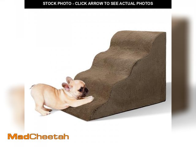 Lot 74-12171724 - PayUSD Dog Stairs for Small Dogs Pet Stairs Steps Dog Ramp - UNUSED