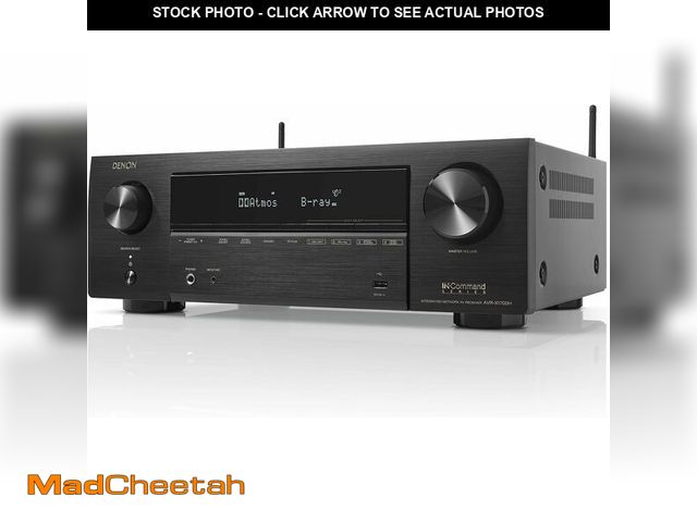 Lot 74-14318673 - (WILL NOT STAY POWERED ON) Denon AVR-X1700H 7.2 Channel AV Receiver - 80W/Channel, Advanced 8K HDMI ...