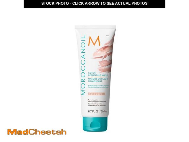 Lot 74-12310439 - Moroccanoil Color Depositing Mask, Rose Gold, 6.7 oz - USED