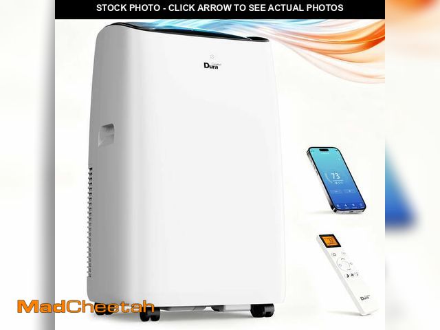 Lot 74-12835494 - DuraComfort Portable Air Conditioners with Heater, 12000 BTU AC Unit with Heat, Cool, Dehumidifier, ...