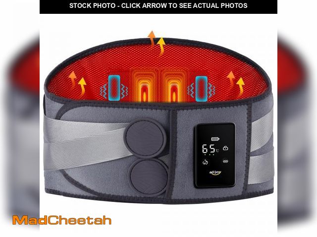 Lot 74-12432539 - ALLJOY 67" Cordless Heating Pad for Back Pain Relief FSA Eligible, Birthday Gifts for Women Men Mom ...