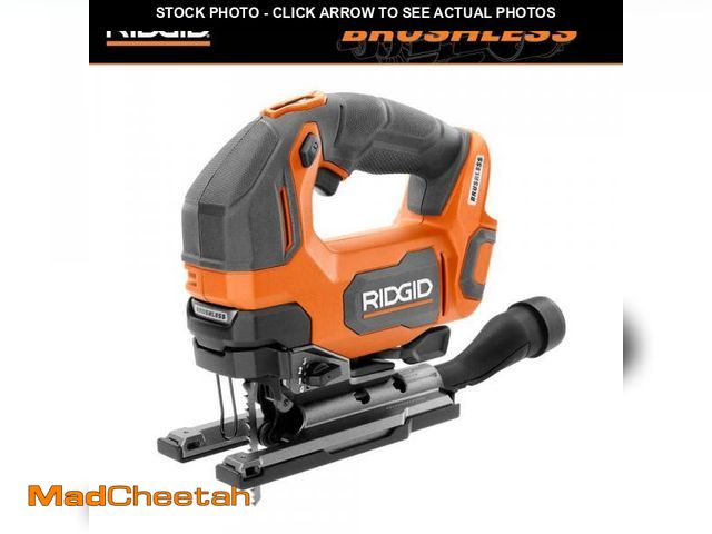 Lot 74-12173180 - RIDGID 18V Brushless Cordless Jig Saw (Tool Only) - UNUSED