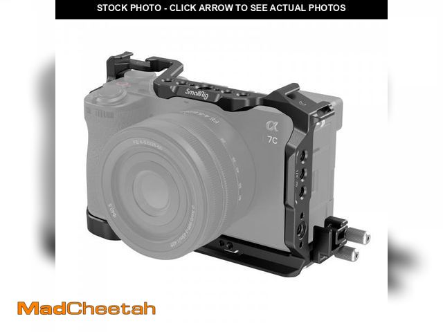Lot 74-11287437 - SmallRig Cage Kit for Sony A7C II / A7CR with a Cable Clamp for HDMI, Full Access Vlog Making Camera...