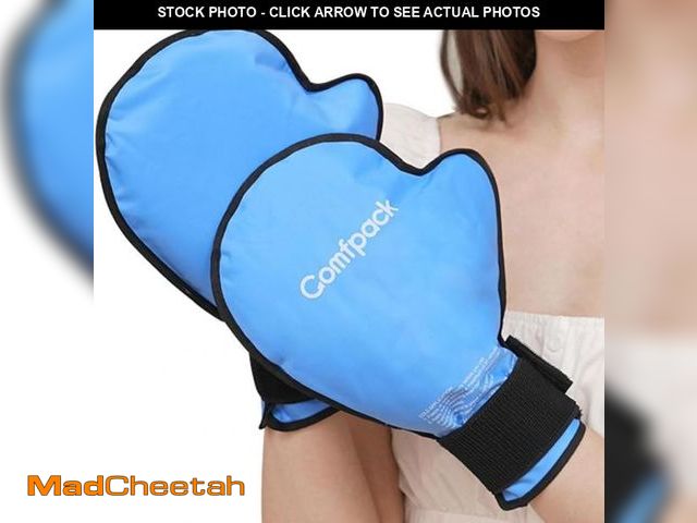 Lot 74-12325024 - Comfpack Hand Ice Pack Gloves for Pain Relief, 2 Pack Full Cold Therapy Gloves for Chemotherapy Neur...