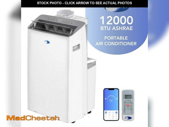 Lot 74-12090422 - Whynter NEX 10,000 (DOE) BTU Portable Air Conditioner Cools 500 Sq. Ft. with Dehumidifier, &amp; Wif...