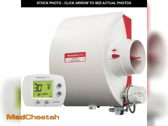 Lot 74-13692988 - HE280D 17 Gallon Flow-Through Bypass Whole House Humidifier and Digital Humidistat - UNUSED