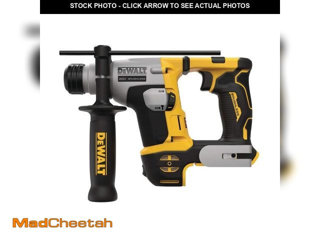 Lot 74-12813325 - DEWALT ATOMIC 20V MAX Cordless Brushless Ultra-Compact 5/8 in. SDS Plus Hammer Drill (Tool Only) - U...