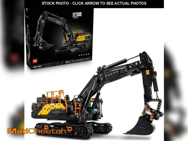 Lot 74-12475462 - LEGO Technic Volvo EC500 Hybrid Excavator - Building Set for Adults - Collectible Model Kit for Men ...