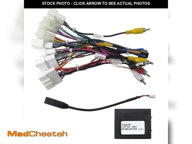 Lot 74-12304644 - Car Stereo Radio Power Harness Cable Wire Adapter Support for JBL AMP for Toyota - USED