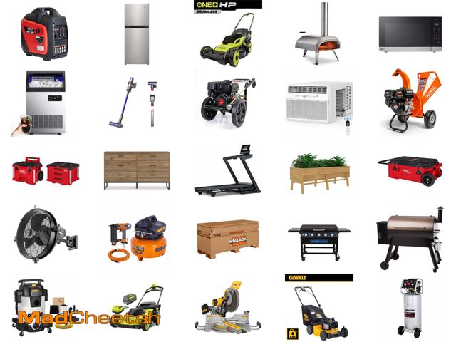 MadCheetah Holland - Overstock, Returns - Home Furnishings, Sports Equipment, Tools and Home Improvement - July 16, 2026