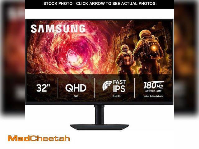 Lot 74-14591477 - Samsung 32ÃÂ¢Ã¢âÂ¬ÃÂ Odyssey G5 (G50F) Series QHD Gaming Monitor - UNUSED