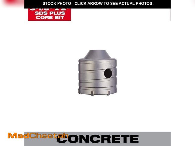 Lot 74-12793042 - Milwaukee 3-1/8 in. Carbide SDS-PLUS Masonry Core Bit - USED