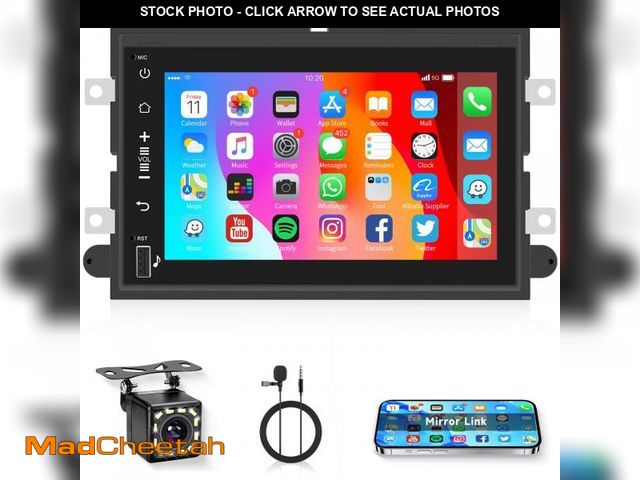 Lot 74-12047574 - Android Car Radio for Ford F150 F250 F350 2004-2014, Rimoody Car Stereo with 7 inch Touch Screen GPS...