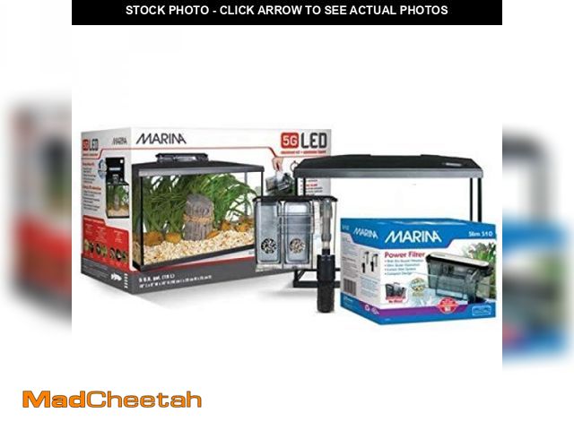 Lot 74-12137096 - Marina 5 Gallon (19 L) LED Aquarium Kit - Ideal for Beginner Aquarists and New Fish-Keepers - UNUSED