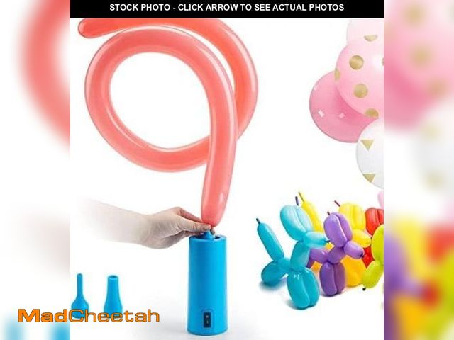 Lot 74-12129205 - Birodeko Electric Air Balloon Pump - 260 Balloon Pump Air Inflator Party Air Blower Pump for All Bal...