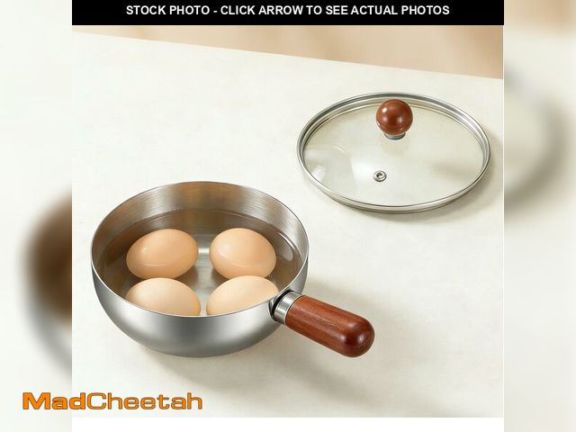 Lot 74-14213566 - Small Saucepan with Lid, 1 qt Tri-Ply Stainless Steel Pot with Stay-Cool Handle &amp; All Cooktop Co...