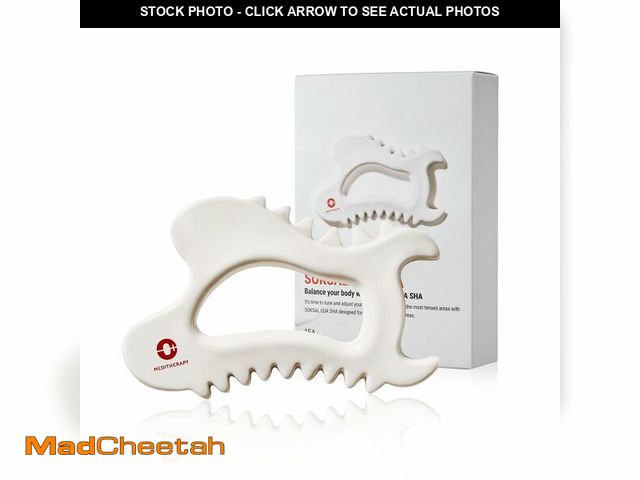 Lot 74-12714666 - MEDITHERAPY SOKSAL GUASHA,Ceramic Gua Sha,Body Massage Tool, Korean Body Guasha, Guasha Board, Face ...