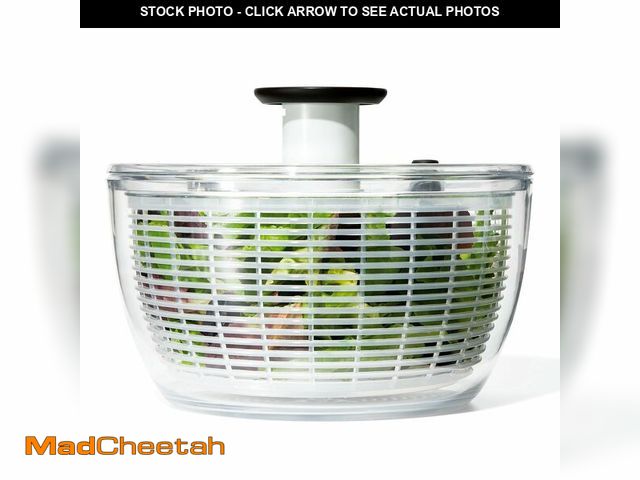 Lot 74-12704503 - OXO Good Grips Salad Spinner | Lettuce Spinner | Fruit Washer | Fruit Washing Bowl with Strainer | V...