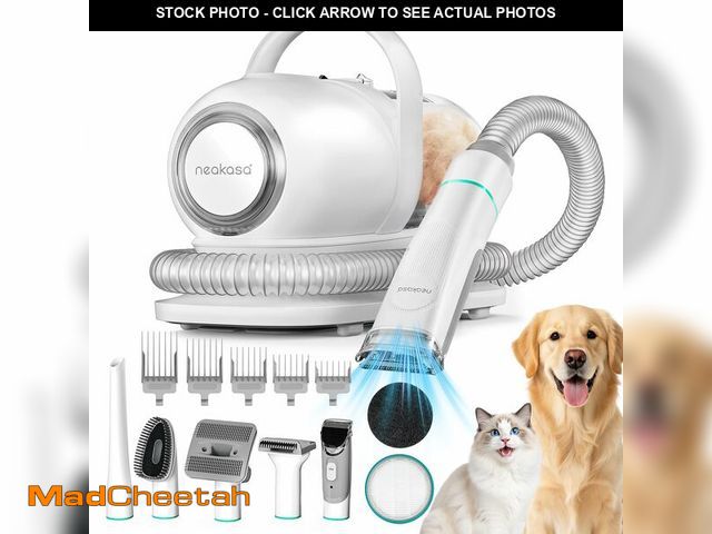 Lot 74-14150832 - Neakasa P1 Pro Dog Grooming Vacuum Kit, 6-in-1 Pet Hair Grooming with Clippers and Vacuum, 9000Pa Su...
