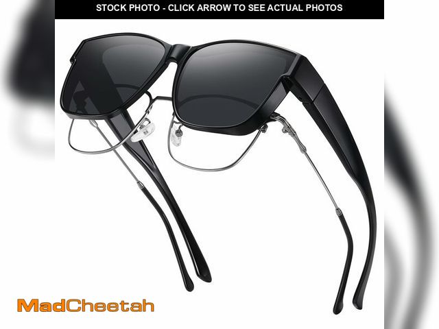 Lot 74-12876871 - GEGURI Polarized Sunglasses Fit Over Glasses for Men Women, Oversized Square Sun Glasses UV400 Prote...