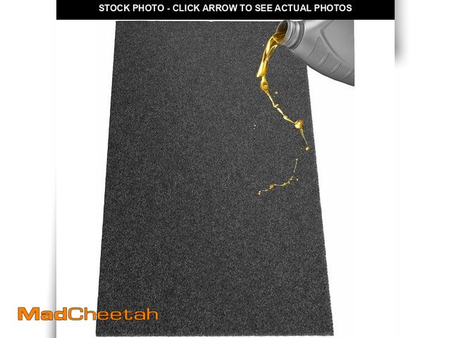 Lot 74-12695322 - AAIN Oil Spill Mat (60" x 72"), Garage Floor Mat, Absorbent Oil Pad, Premium Maintenance Mat, Waterp...