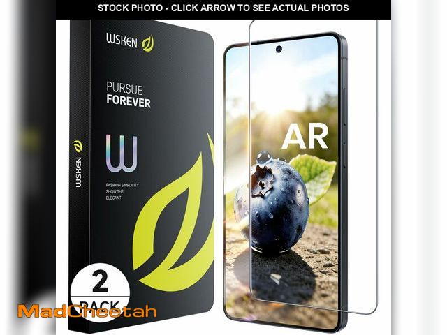 Lot 74-13632026 - WSKEN for Samsung Galaxy S26 Ultra Screen Protector - AR Original Visual, Fingerprint Unlock [100% A...