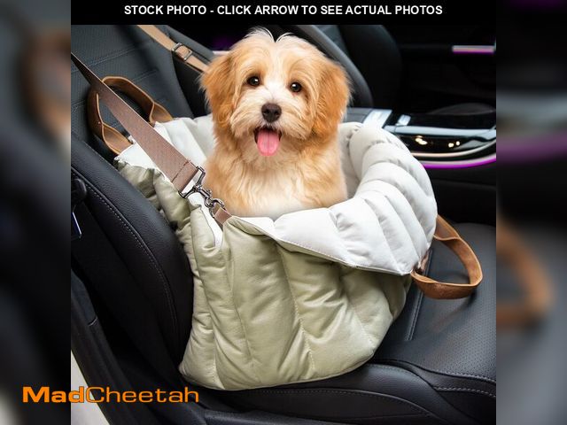 Lot 74-12543921 - ClevaHome Small Dog Car Seat &amp; Travel Carrier &amp; Pet Bed, Non-Slip Booster Seat for Dogs up t...
