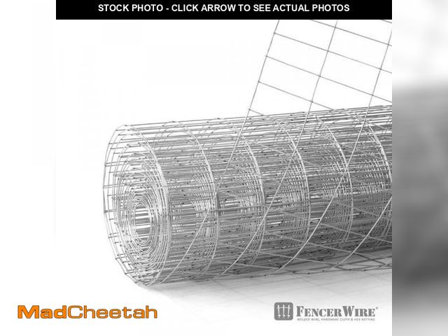 Lot 74-12518742 - Fencer Wire 6 ft. x 100 ft. 12.5-Gauge Welded Wire Fence with Mesh 2 in. x 4 in. - UNUSED