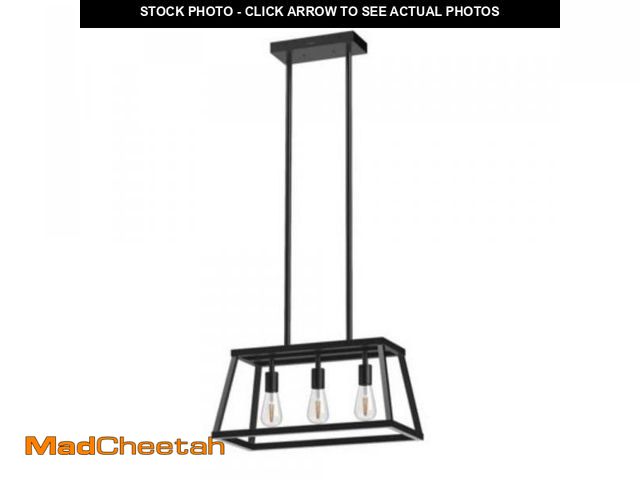 Lot 74-12491912 - Feit Electric Katalyst 60-Watt 3-Light Matte Black Modern Adjustable CCT and 3-Light Modes Integrate...