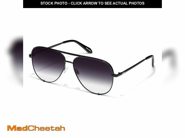 Lot 74-13547552 - QUAY - Sunglasses for Men &amp; Women, Aviator Lenses with UV Protection, Oversized Sunglasses (High...