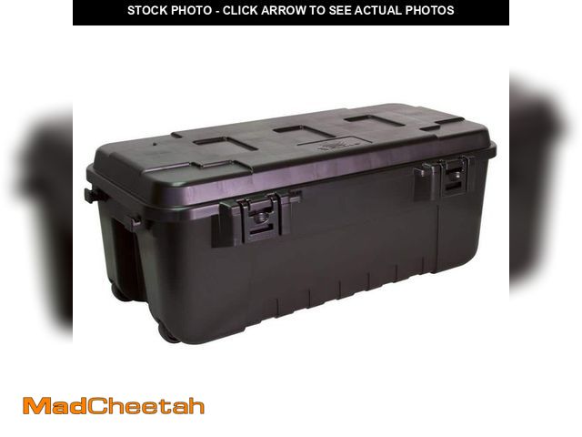 Lot 74-13778953 - Plano 27 Gal. Waterproof Storage Box in Black - UNUSED