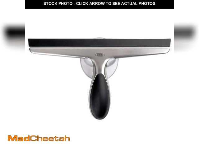 Lot 74-13049419 - OXO Good Grips 10 in. Stainless Steel Multi-Purpose Glass Squeegee with Soft Handle - UNUSED