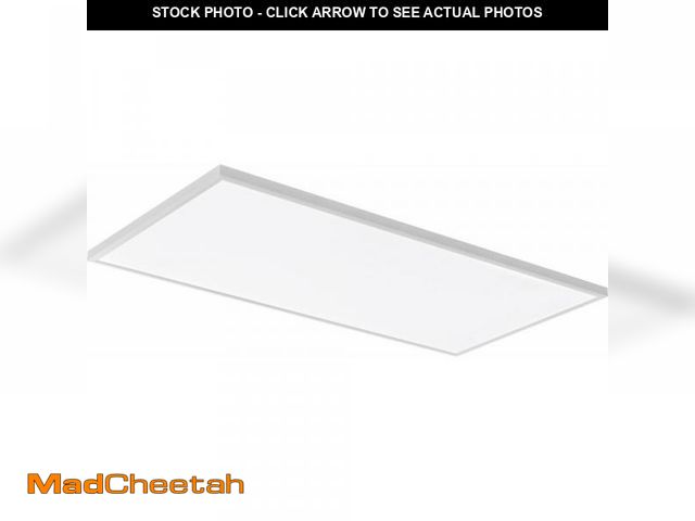 Lot 74-12160531 - (DENTED,)Lithonia Lighting CPANL LED Flat Panel, 4000 Lumens, 3500/4000/5000K, 48"L X 24"W, White - ...