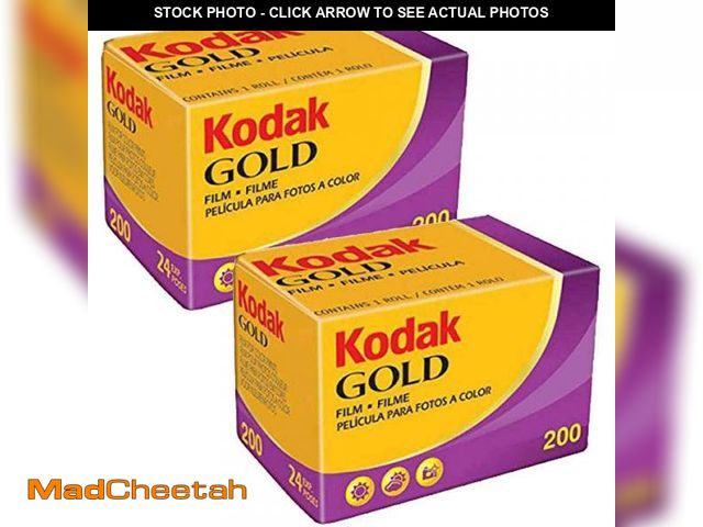 Lot 74-12308903 - Kodak 6033963 Gold 200 135/24 Film (Pack of 2) - UNUSED