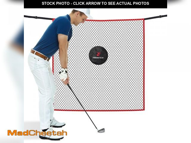 Lot 74-12215849 - FRANKTECH Heavy Duty Golf Practice Net with High Impact Chipping Hitting Target, Include Carry Bag a...